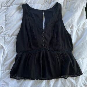 Abercrombie Peplum Top